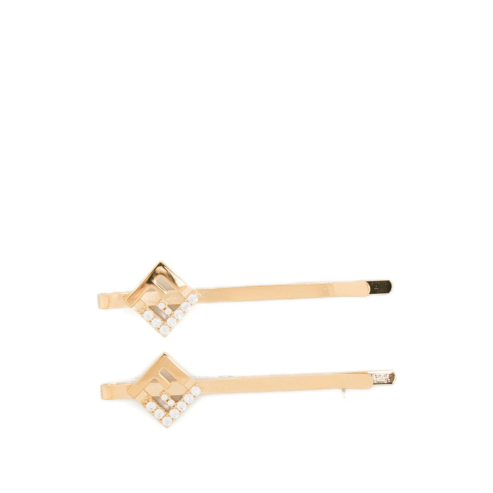 Fendi Gold Hair Accessories Women