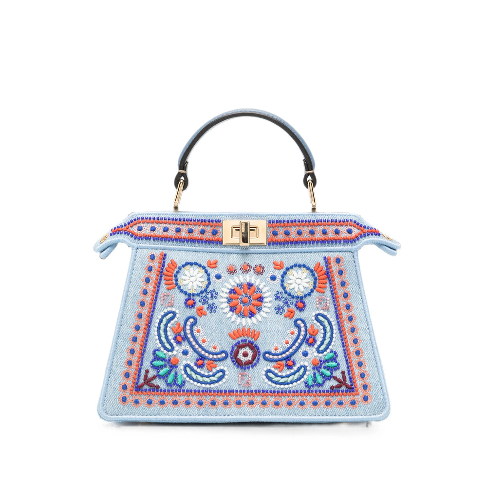 Fendi Blue Tote Bags Women