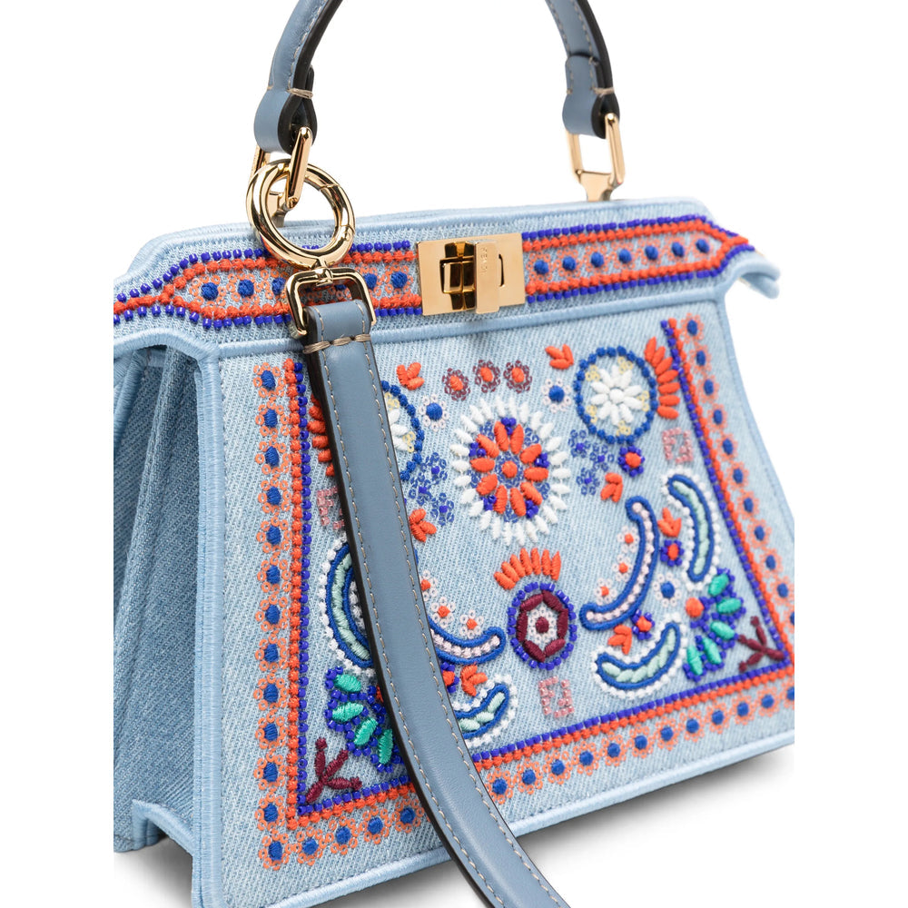 Fendi Blue Tote Bags Women