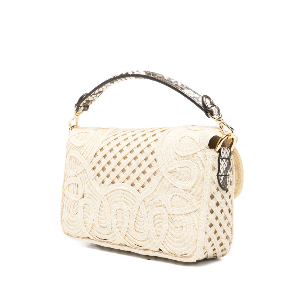 Fendi Neutrals Shoulder Bags Women