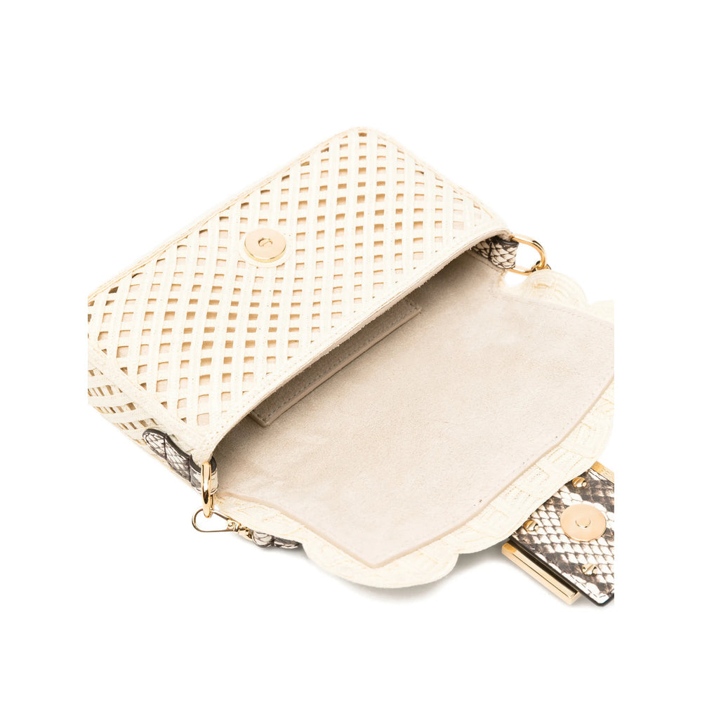 Fendi Neutrals Shoulder Bags Women