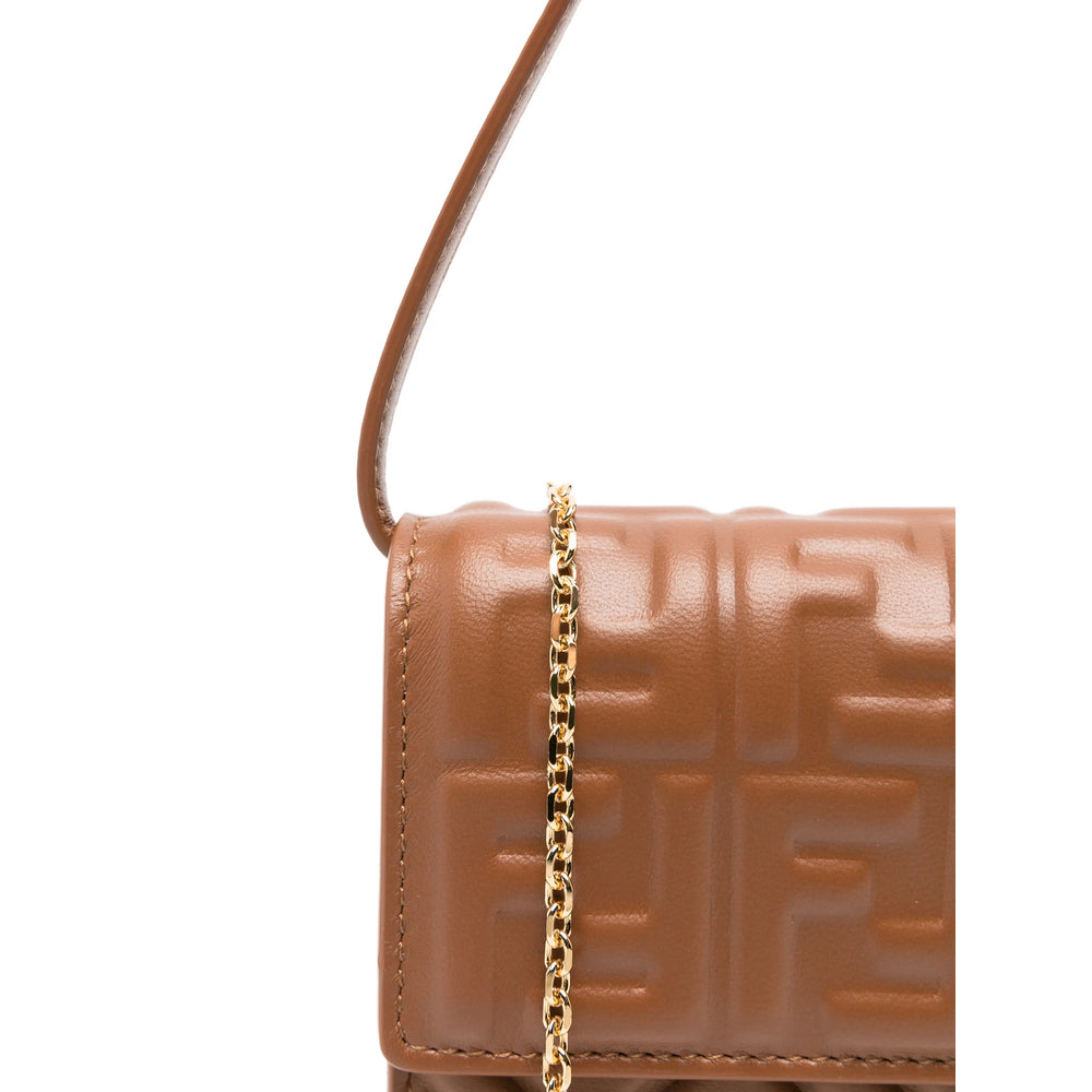 Fendi Brown Shoulder Bags Women
