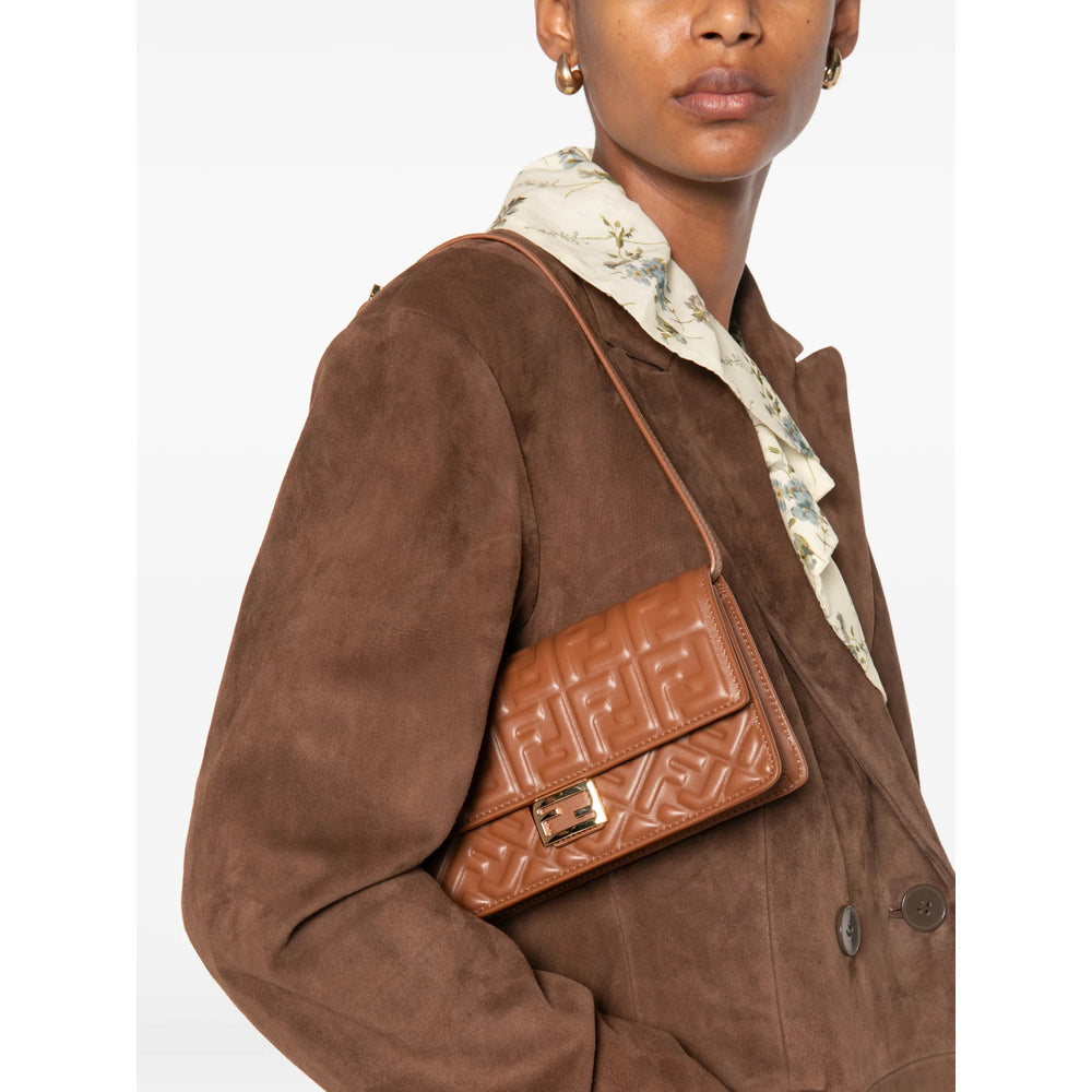 Fendi Brown Shoulder Bags Women