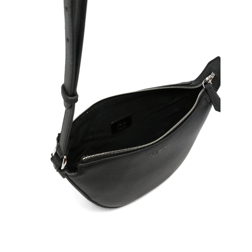 Fendi Black Messenger Bags Men