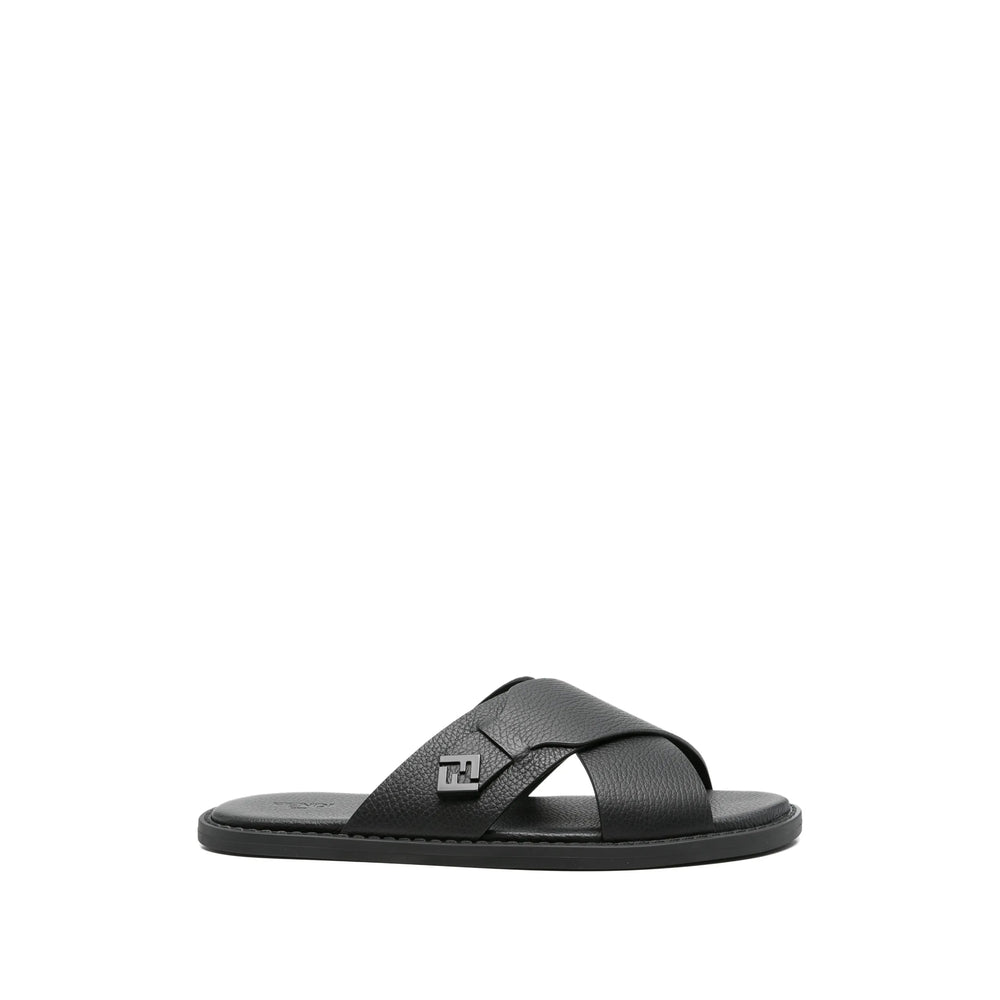 Fendi Black Sandals Men