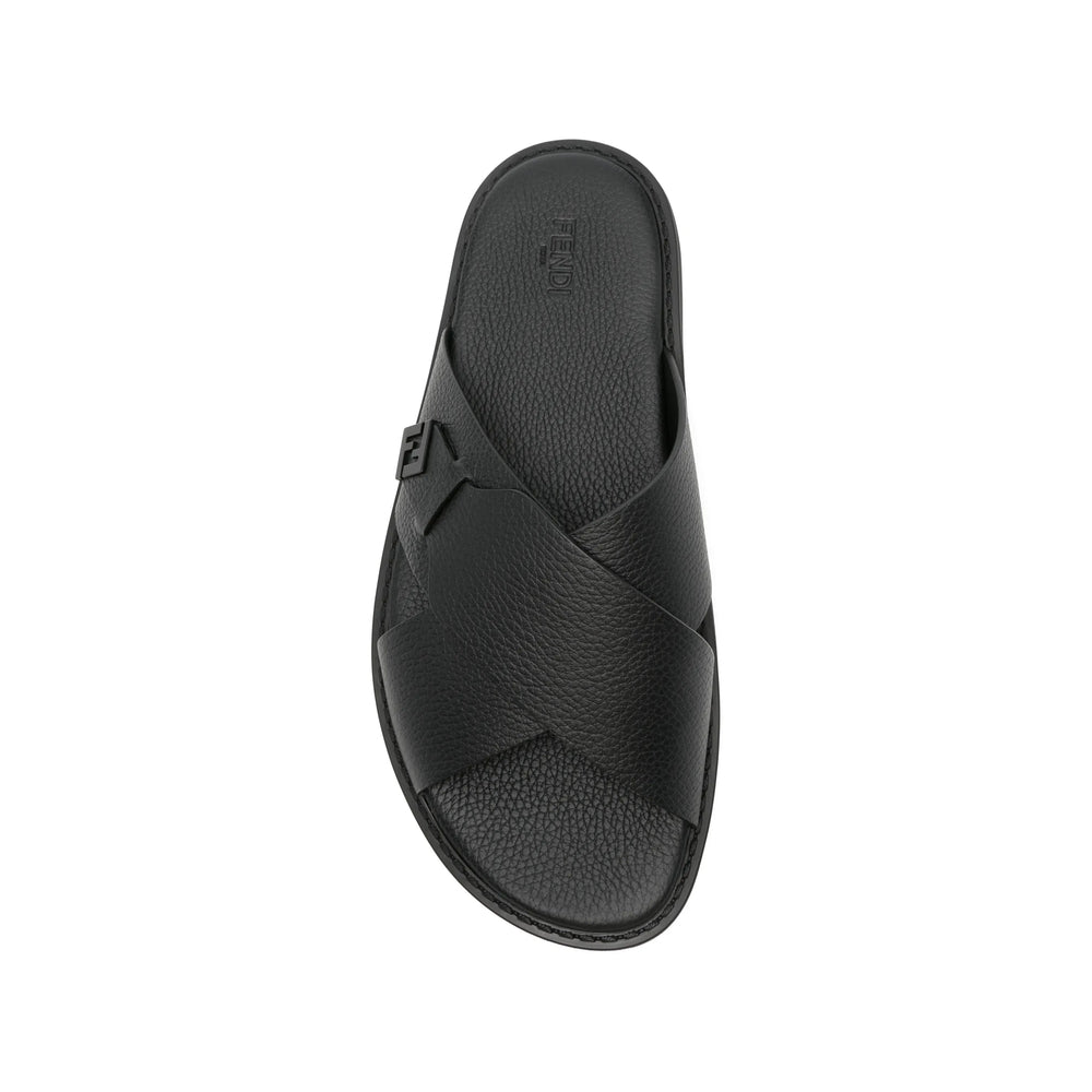 Fendi Black Sandals Men