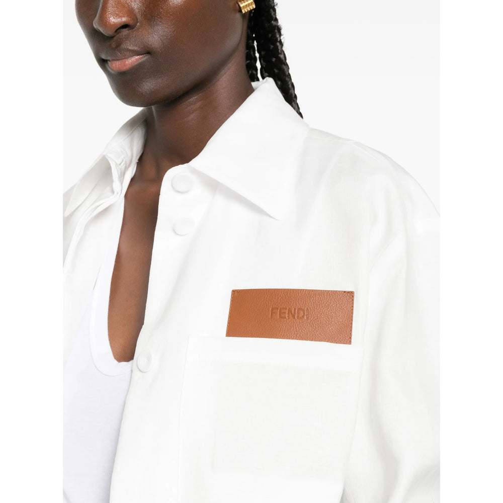 Fendi White Tops - Shirts Women