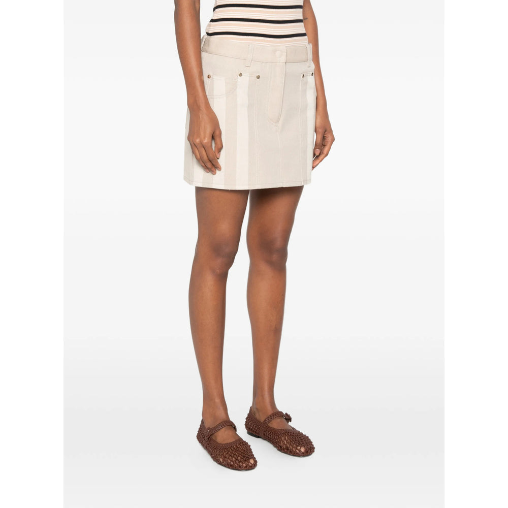 Fendi Neutrals Skirts - Straight Skirts Women