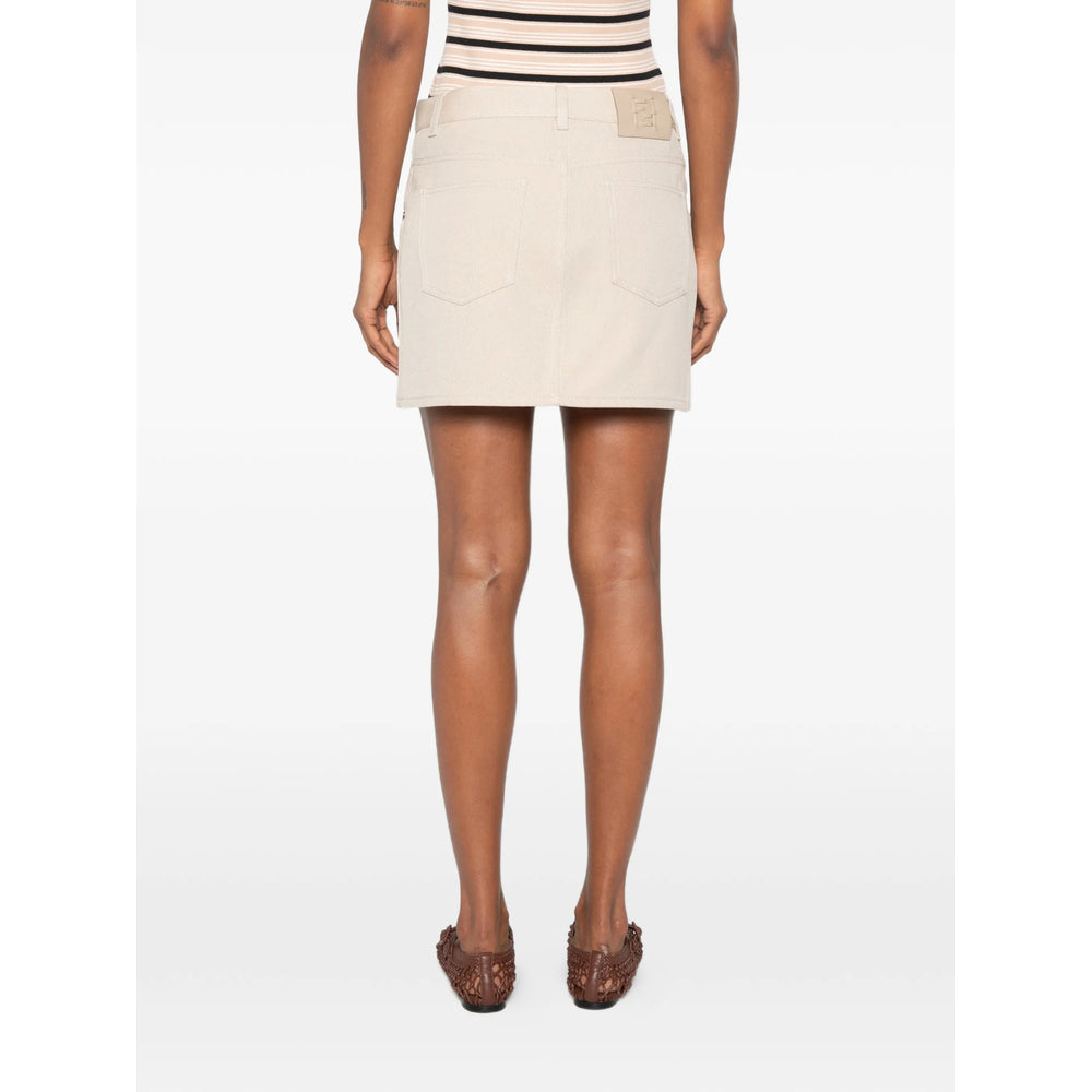 Fendi Neutrals Skirts - Straight Skirts Women
