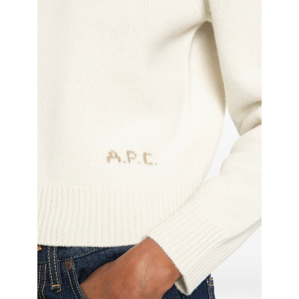 A.P.C. Neutrals Knitwear - Jumpers Women