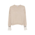 Brunello Cucinelli Neutrals Knitwear - Jumpers Women