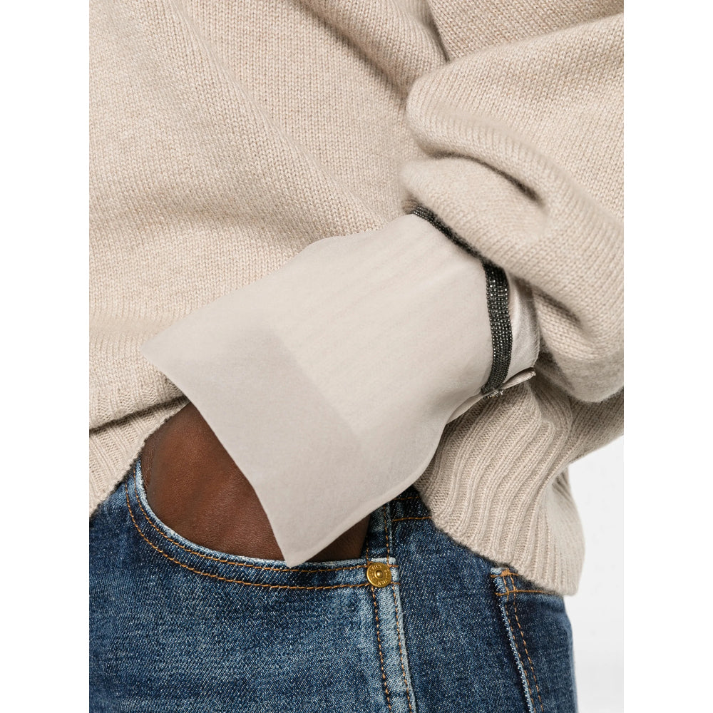 Brunello Cucinelli Neutrals Knitwear - Jumpers Women