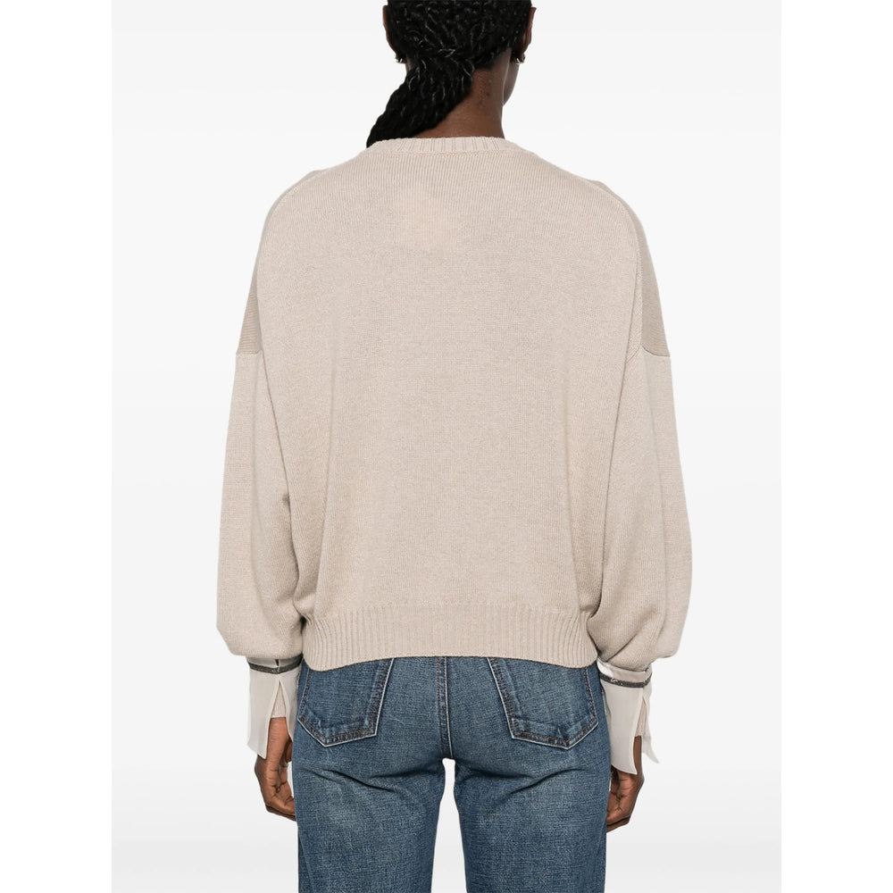 Brunello Cucinelli Neutrals Knitwear - Jumpers Women