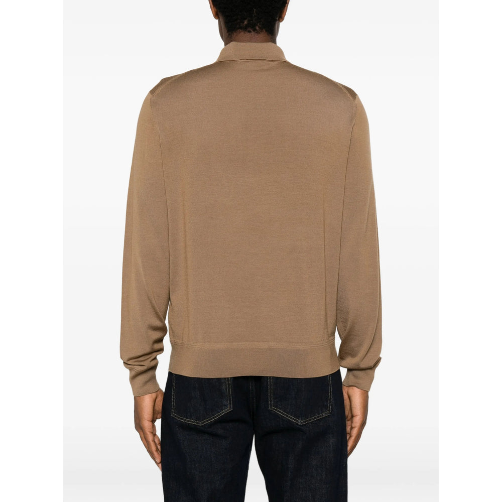 Tom Ford Brown Polo Shirts Men