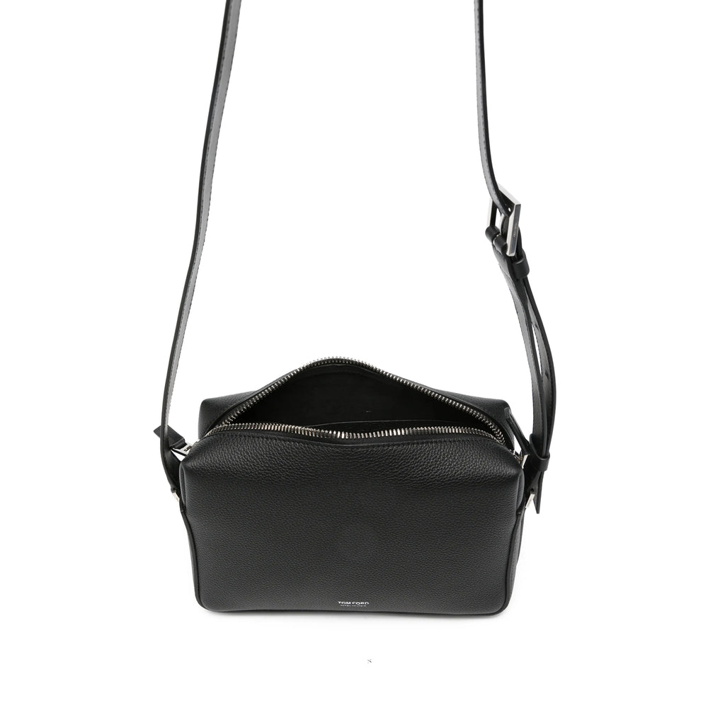 Tom Ford Black Messenger Bags Men