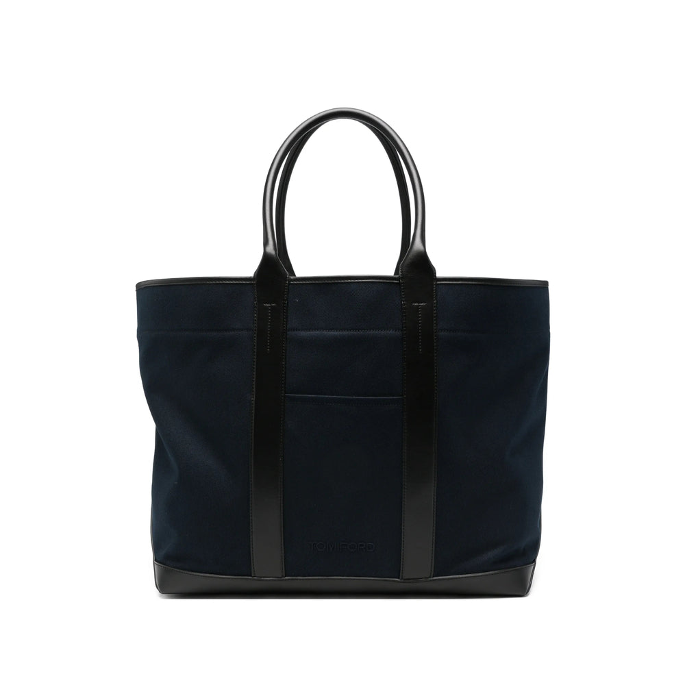 Tom Ford Blue Tote Bags Men