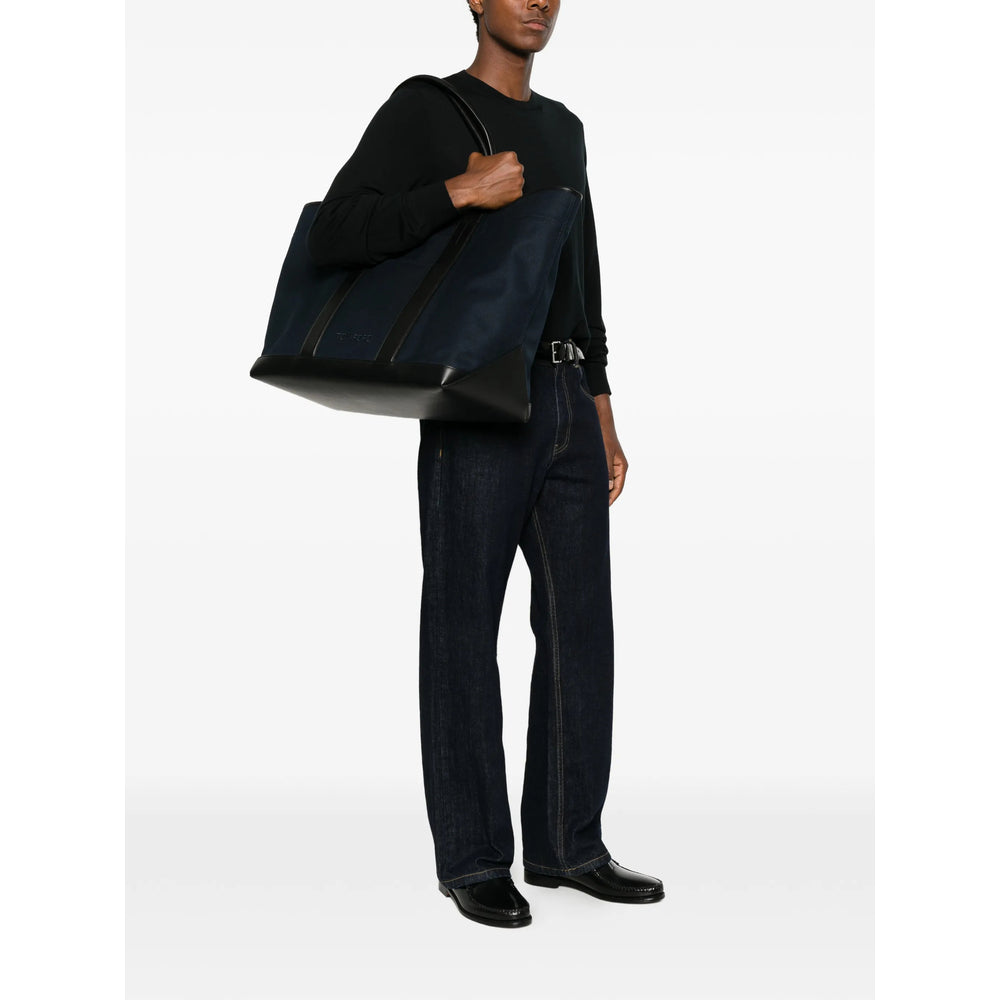 Tom Ford Blue Tote Bags Men