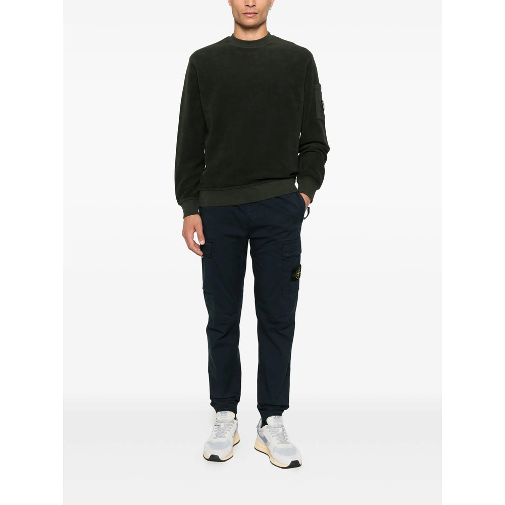 Stone Island Blue Trousers - Regular & Straight-Leg Trousers Men