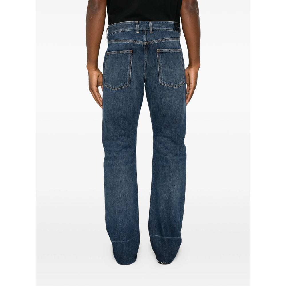 Givenchy Blue Denim - Regular & Straight-Leg Jeans Men