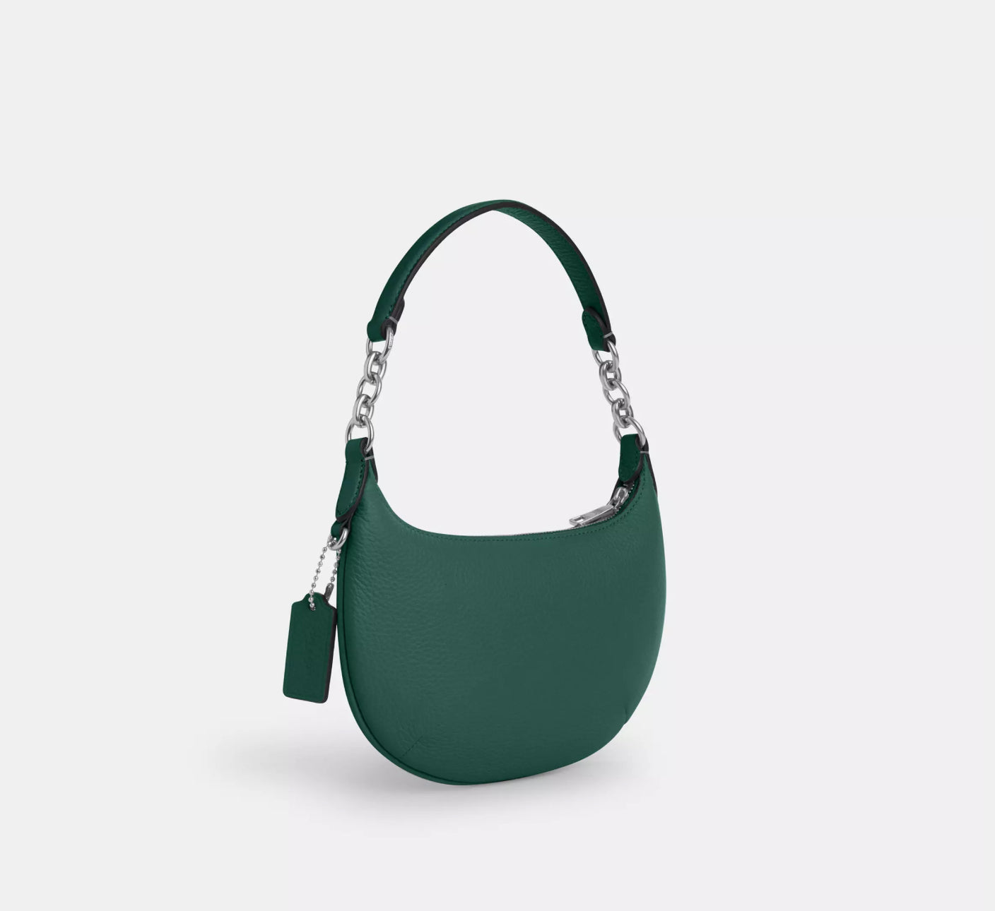 NWT Coach Mini Payton Bag Leather Handbag in Emerald Green
