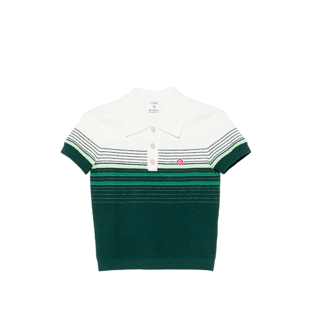 Casablanca Green Tops - Polo Tops Women