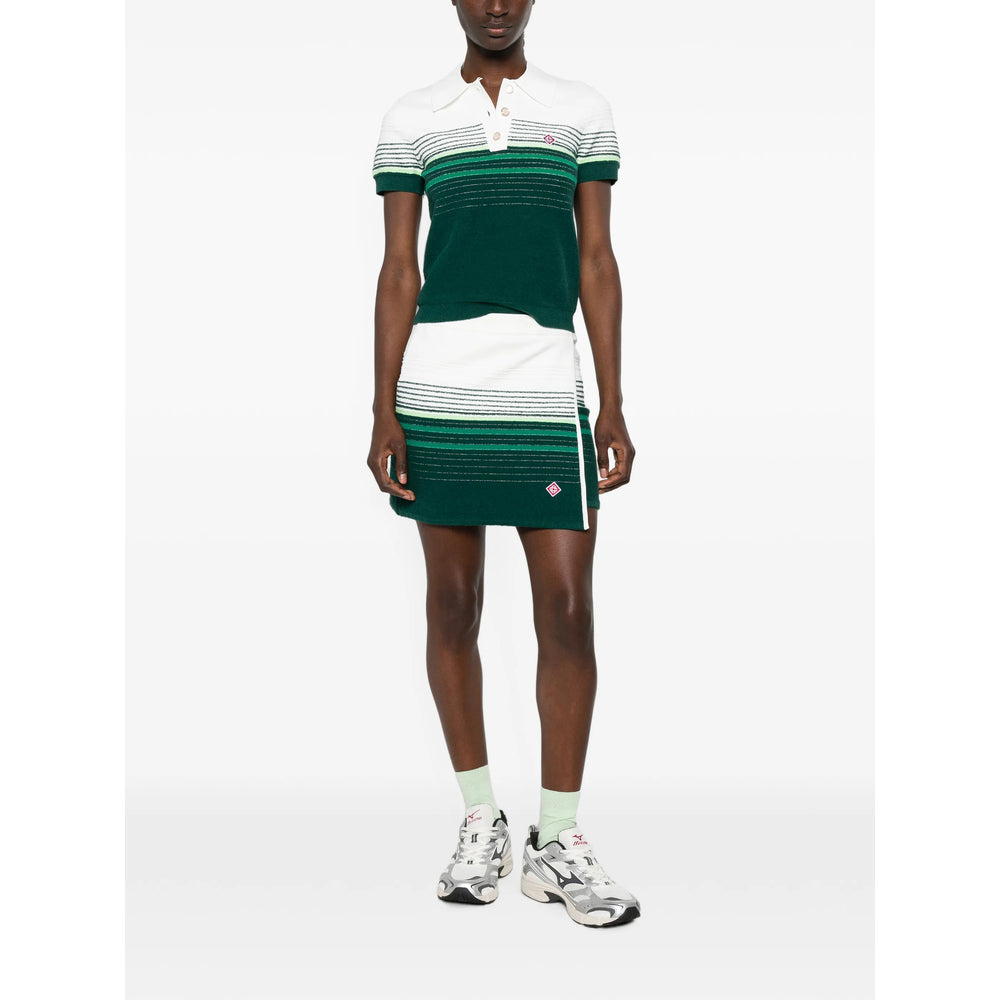 Casablanca Green Tops - Polo Tops Women
