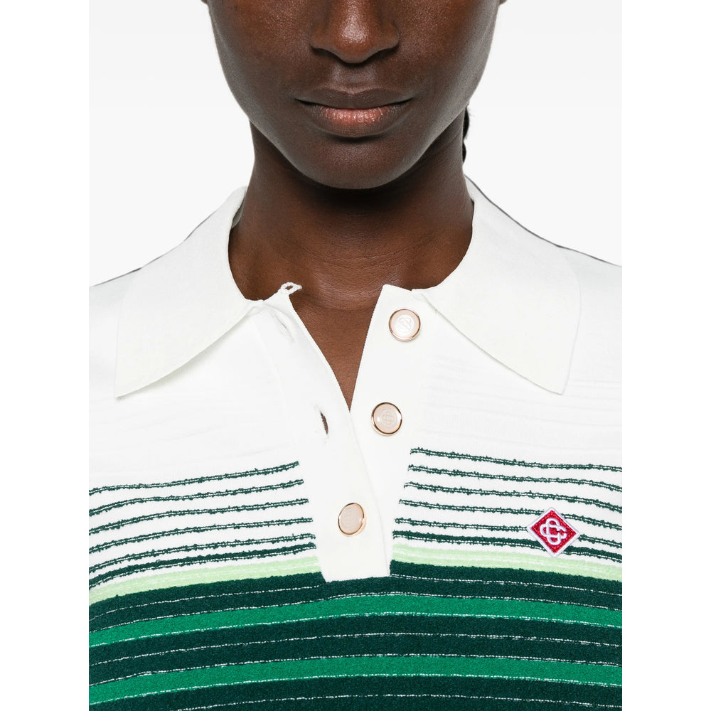 Casablanca Green Tops - Polo Tops Women