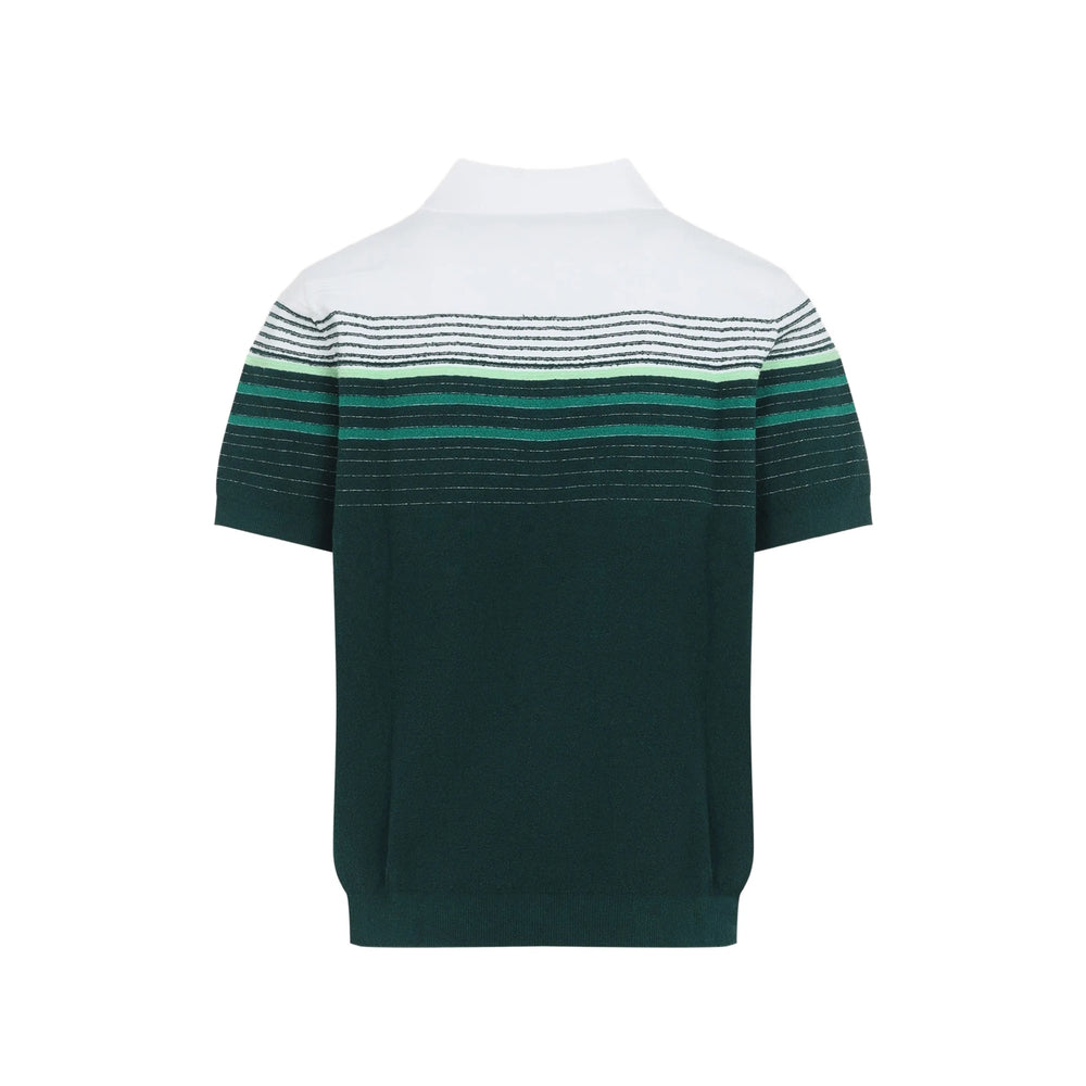 Casablanca Green Polo Shirts Men