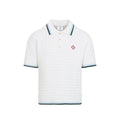 Casablanca White Polo Shirts Men