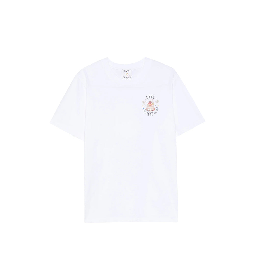 Casablanca White T-Shirts & Vests - T-Shirts Men