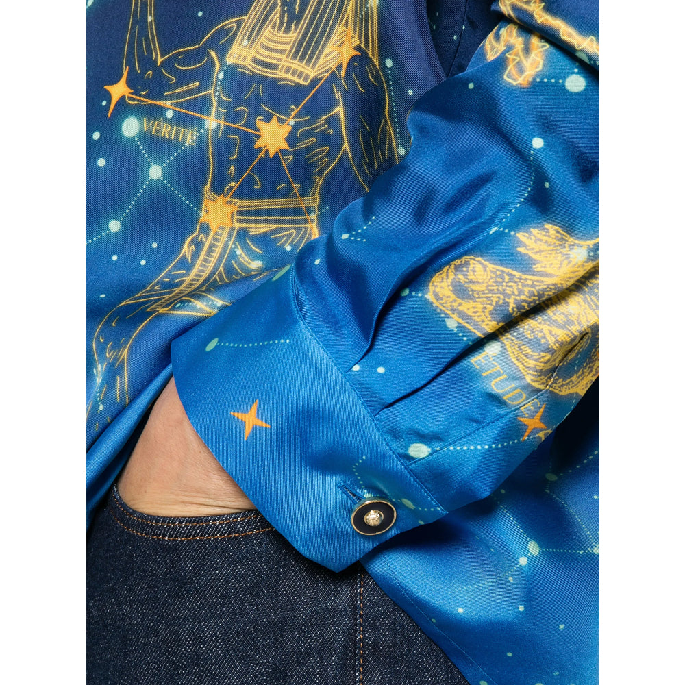Casablanca Blue Shirts Men