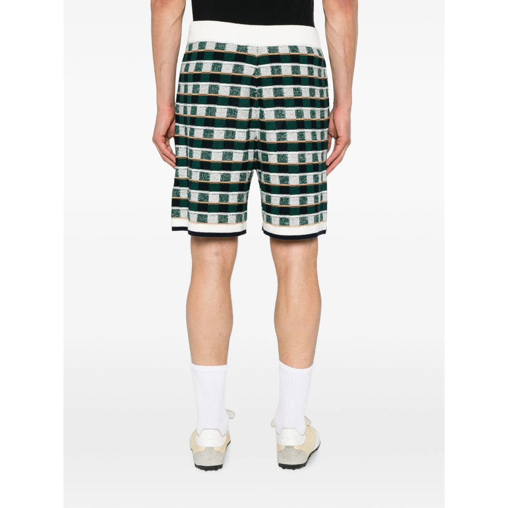 Casablanca Green Shorts - Track & Running Shorts Men