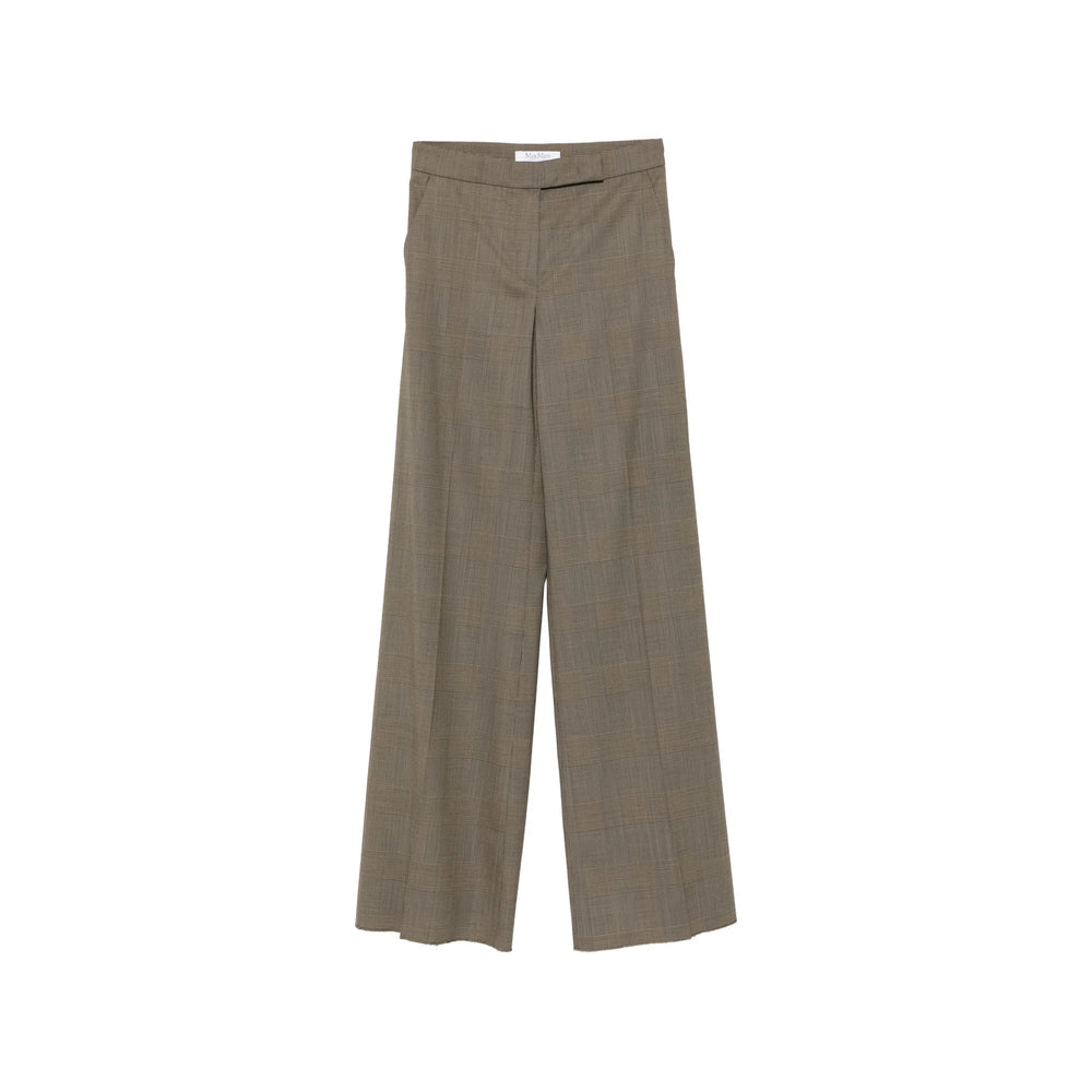 Max Mara Green Trousers - Tailored Trousers Women