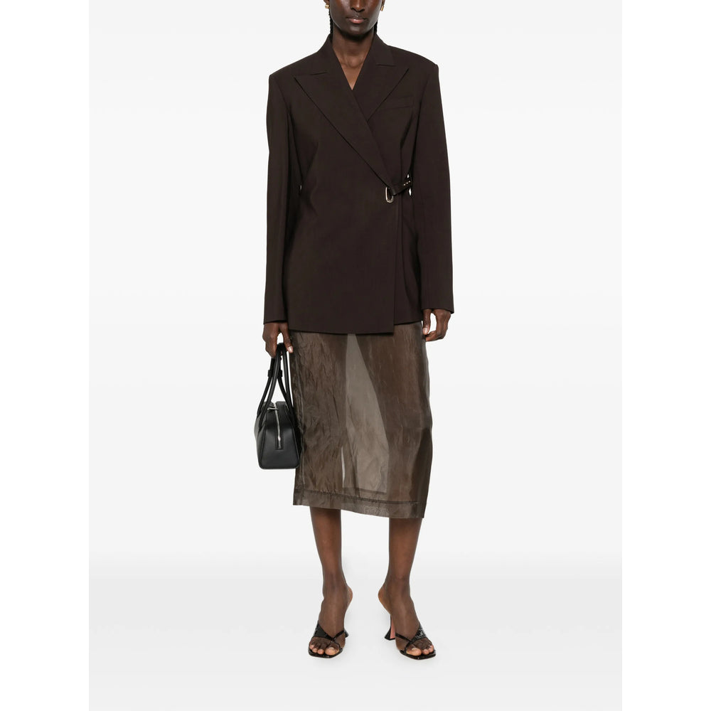 Sportmax Brown Jackets - Blazers Women