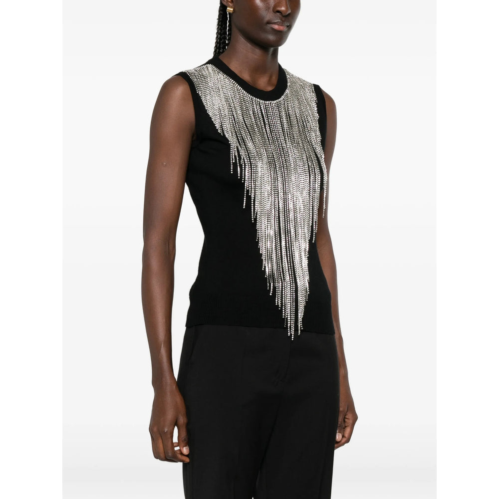 Sportmax Black Tops - Vests & Tank Tops Women