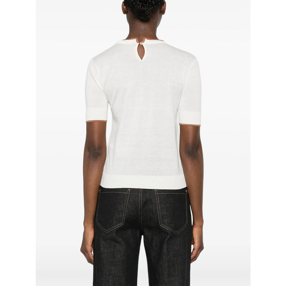 Max Mara Studio White Tops - T-Shirts & Jerseys Women