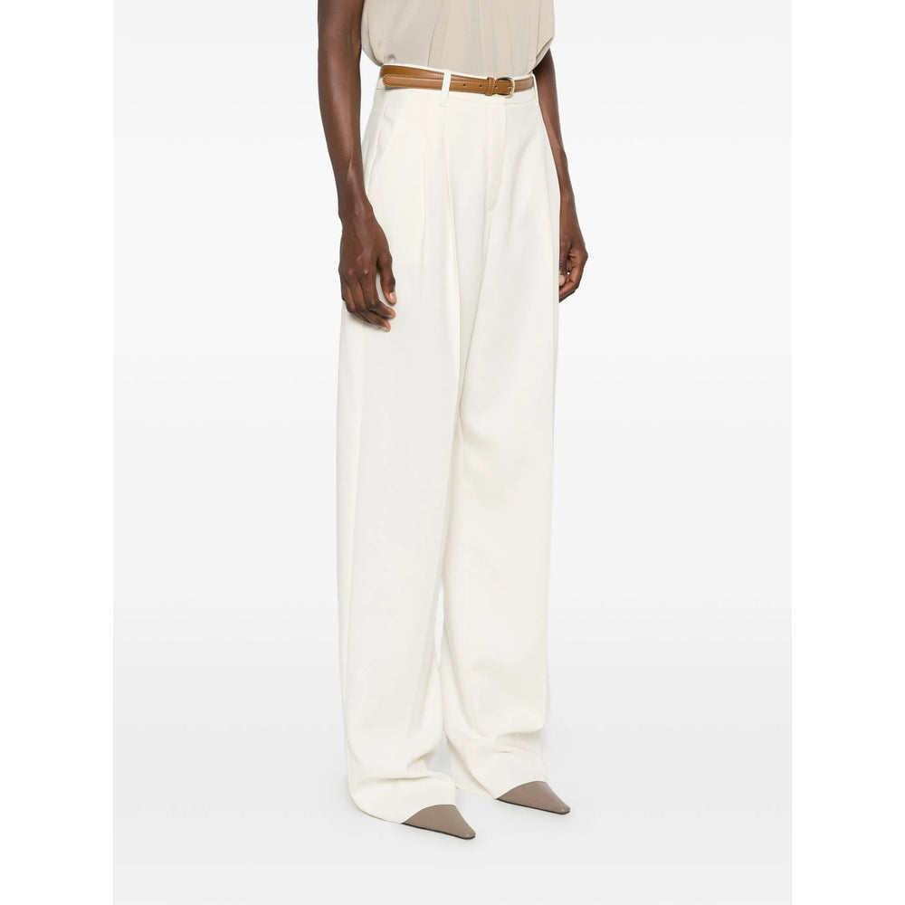 Max Mara Studio Neutrals Trousers - Tailored Trousers Women