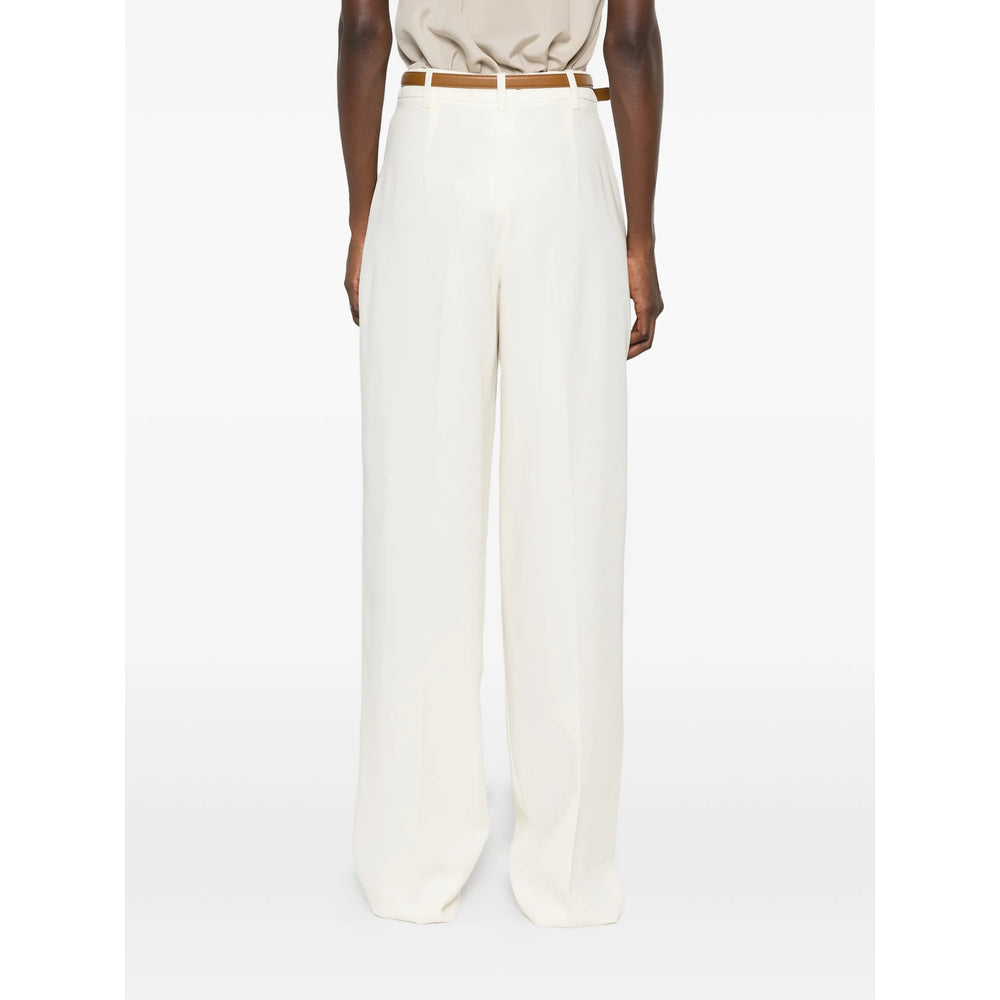 Max Mara Studio Neutrals Trousers - Tailored Trousers Women