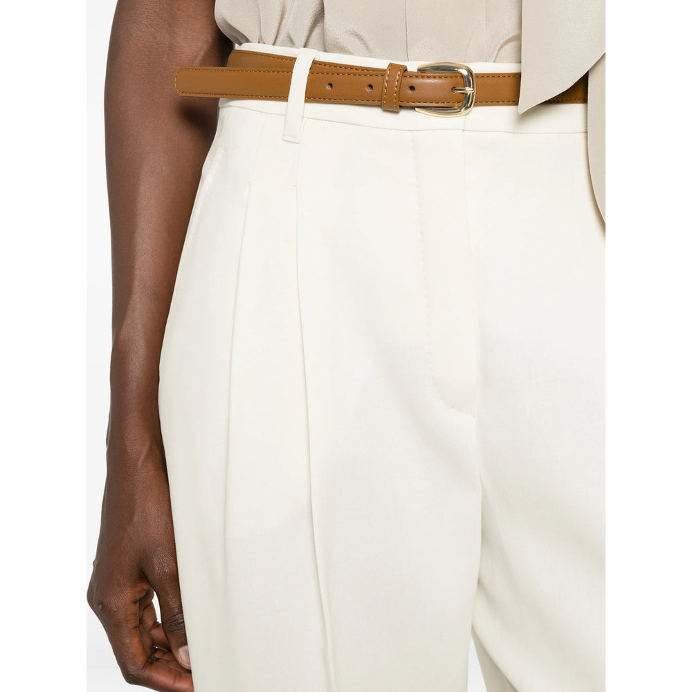 Max Mara Studio Neutrals Trousers - Tailored Trousers Women
