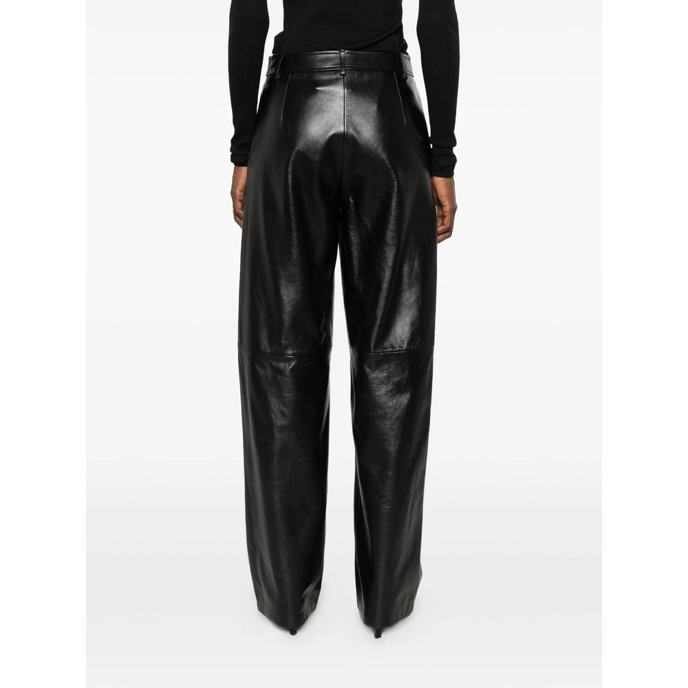 Max Mara Studio Black Trousers - Straight Trousers Women