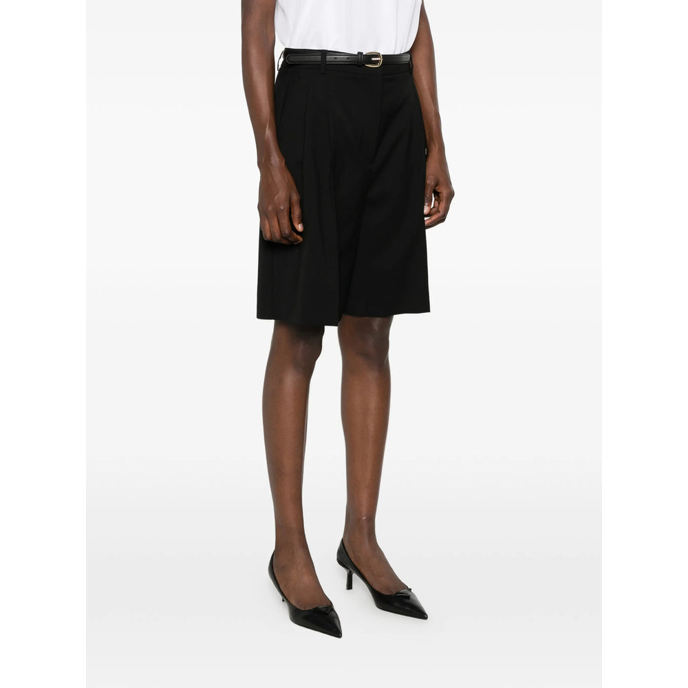 Max Mara Studio Black Shorts - Tailored Shorts Women
