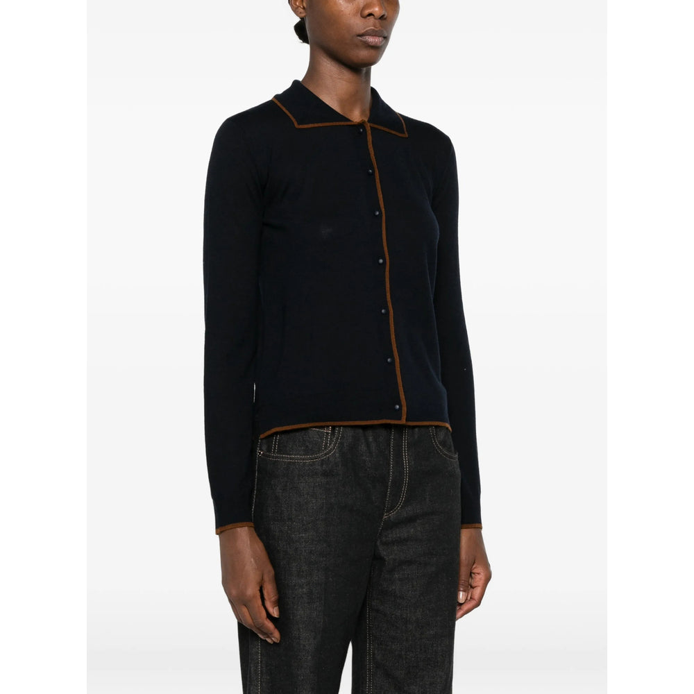 Max Mara Studio Black Tops - Cardigans Women