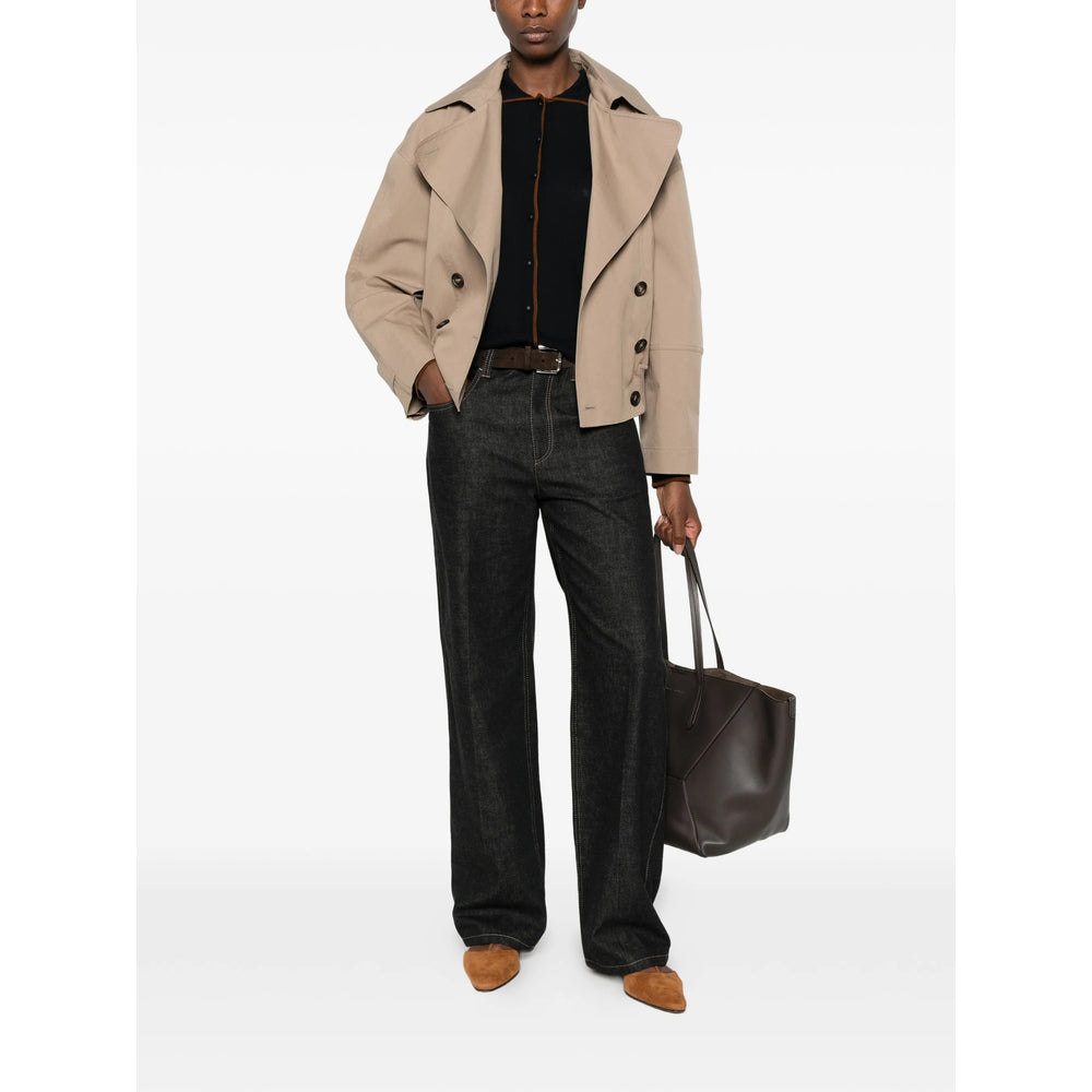 Max Mara Studio Black Tops - Cardigans Women
