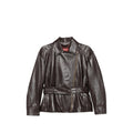 Max Mara Studio Brown Jackets - Leather Jackets Women