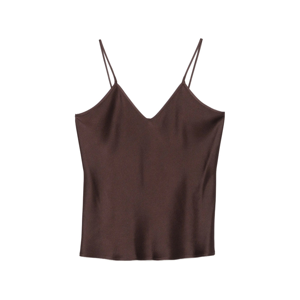 Max Mara Studio Brown Tops - Vests & Tank Tops Women