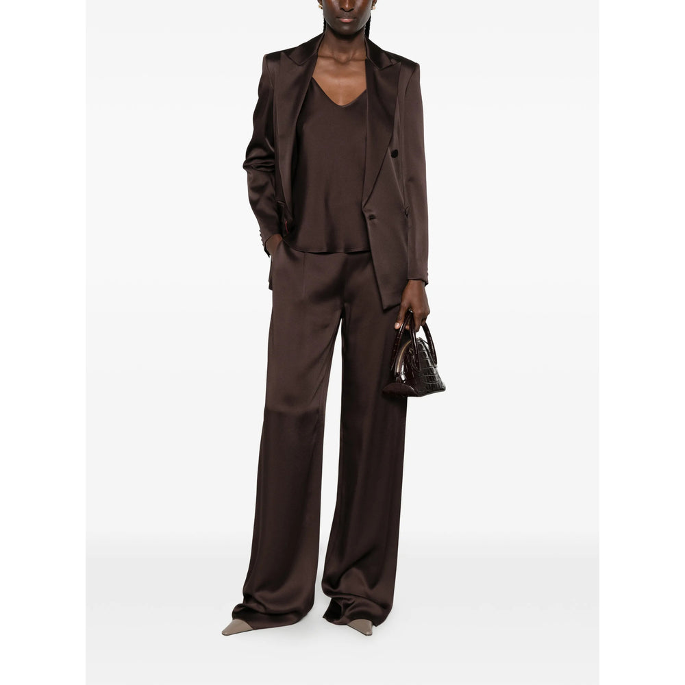 Max Mara Studio Brown Tops - Vests & Tank Tops Women