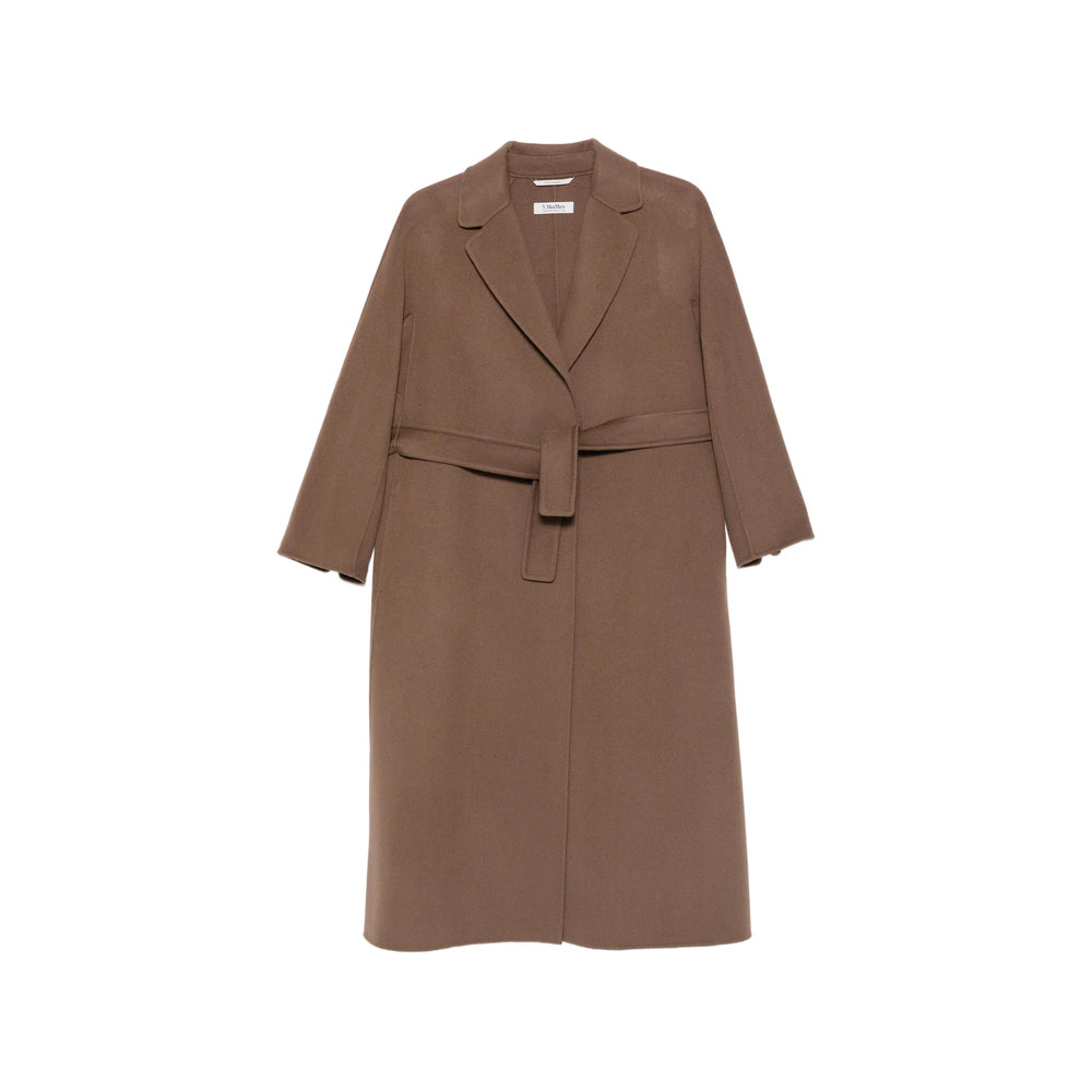 S Max Mara Brown Coats - Single Breasted Coats Women