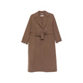 S Max Mara Brown Coats - Single Breasted Coats Women