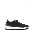 Santoni Black Trainers - Low-Tops Men