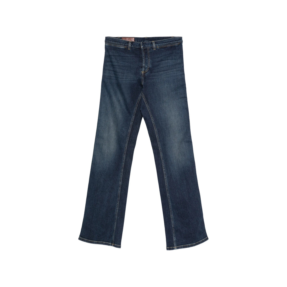 Gucci Blue Denim - Regular & Straight-Leg Jeans Men